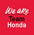 We are team Honda logo