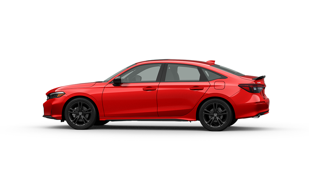 2025 Honda Civic Si in Rallye Red