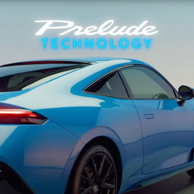 2026 Honda Prelude static rear view