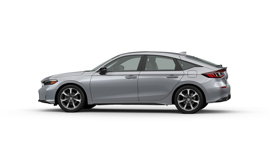 2026 Honda Civic Hatchback Sport Touring Hybrid in Solar Silver Metallic