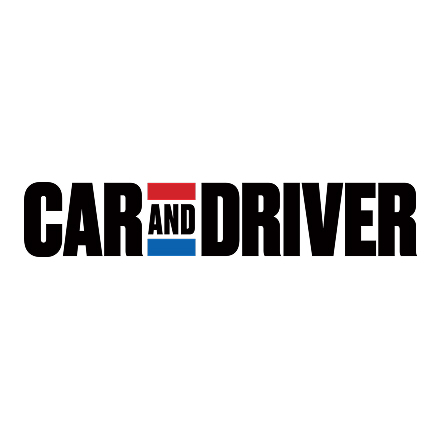 2025 Car and Driver best mid size family logo