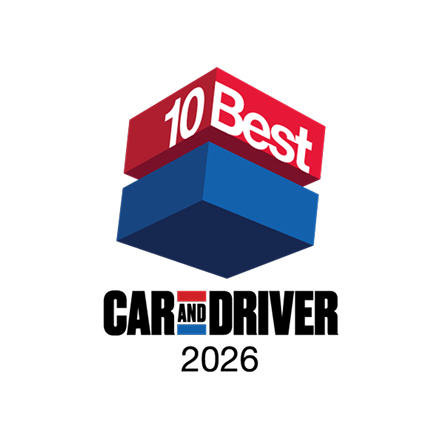 2026 Car and Driver 10Best cars logo 2026 Car and Driver 10Best cars logo